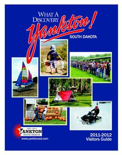 Yankton 2011 Visitors Guide