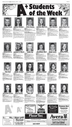 A+ Students of the Week