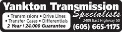 Yankton Transmission Specialists